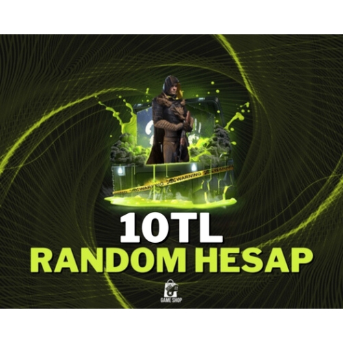  BOS YOK - 10TL PUBG RANDOM